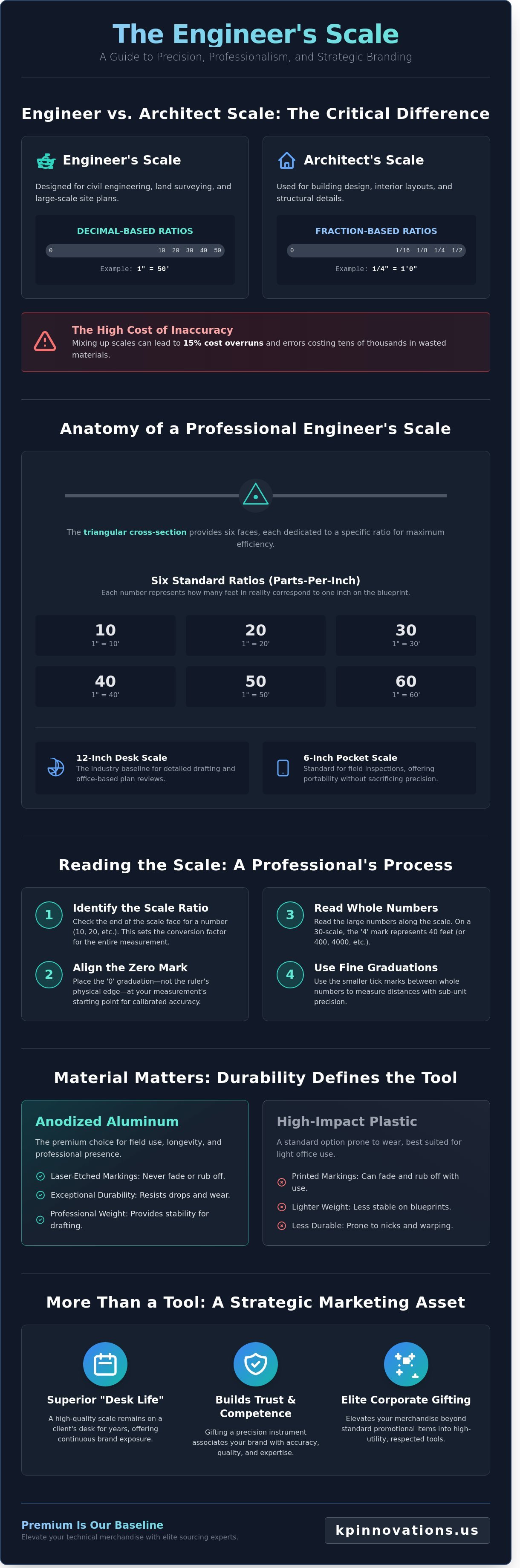 The Professional Guide to the Engineer Ruler: Precision, Scale, and Branding