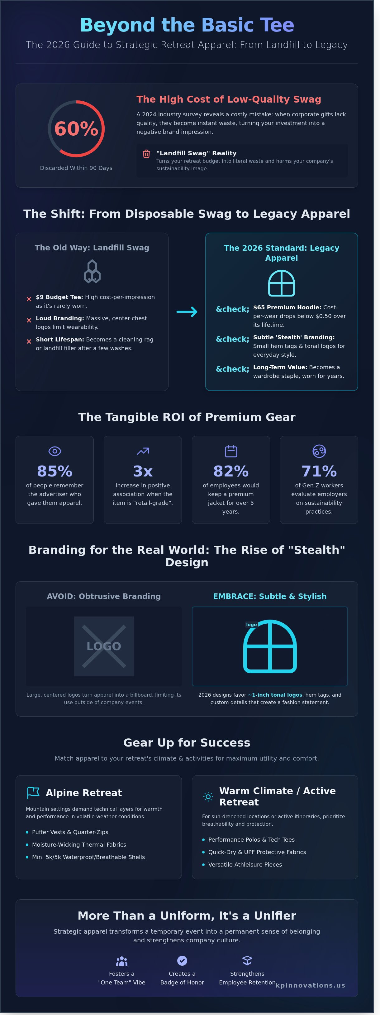 Branded Apparel for Company Retreats: The 2026 Premium Buying Guide