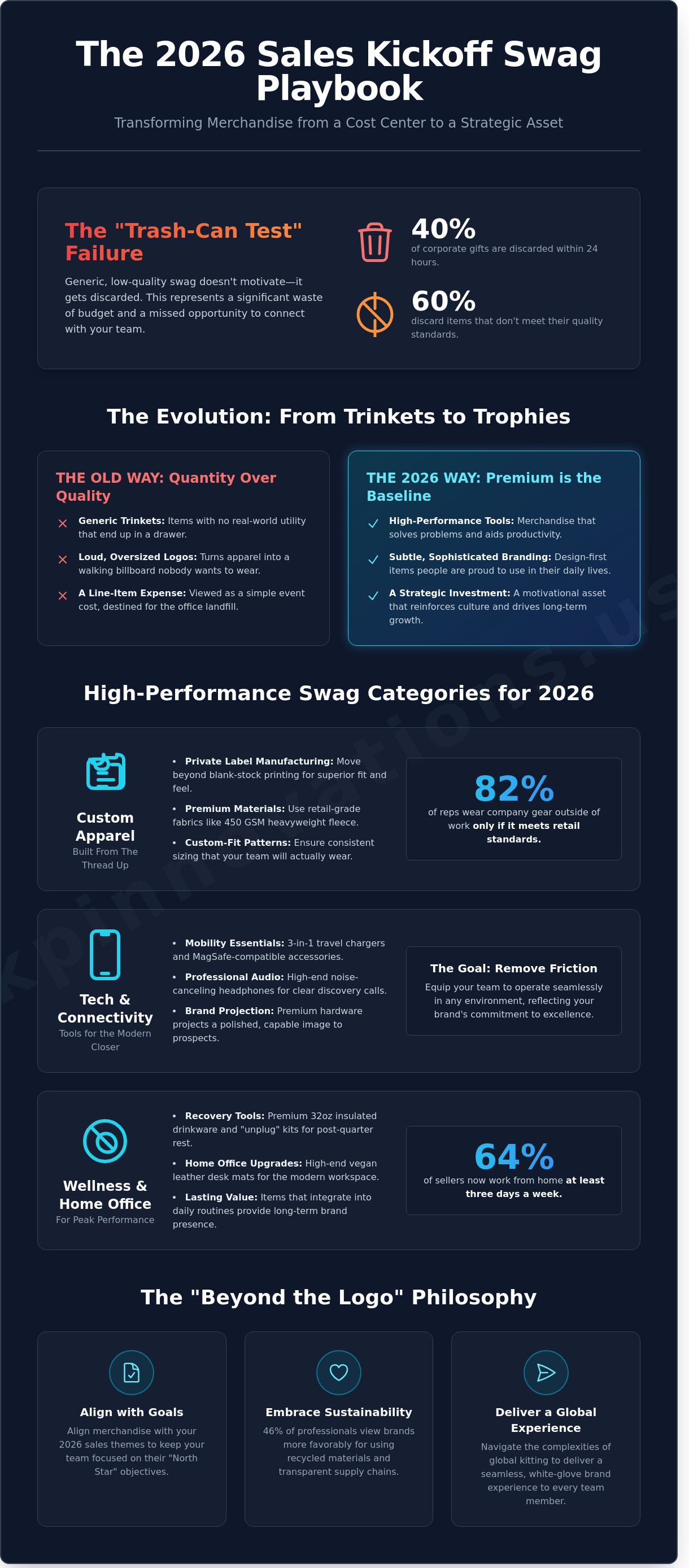 Sales Kickoff Meeting Swag: Strategic Ideas to Fuel Your 2026 Growth