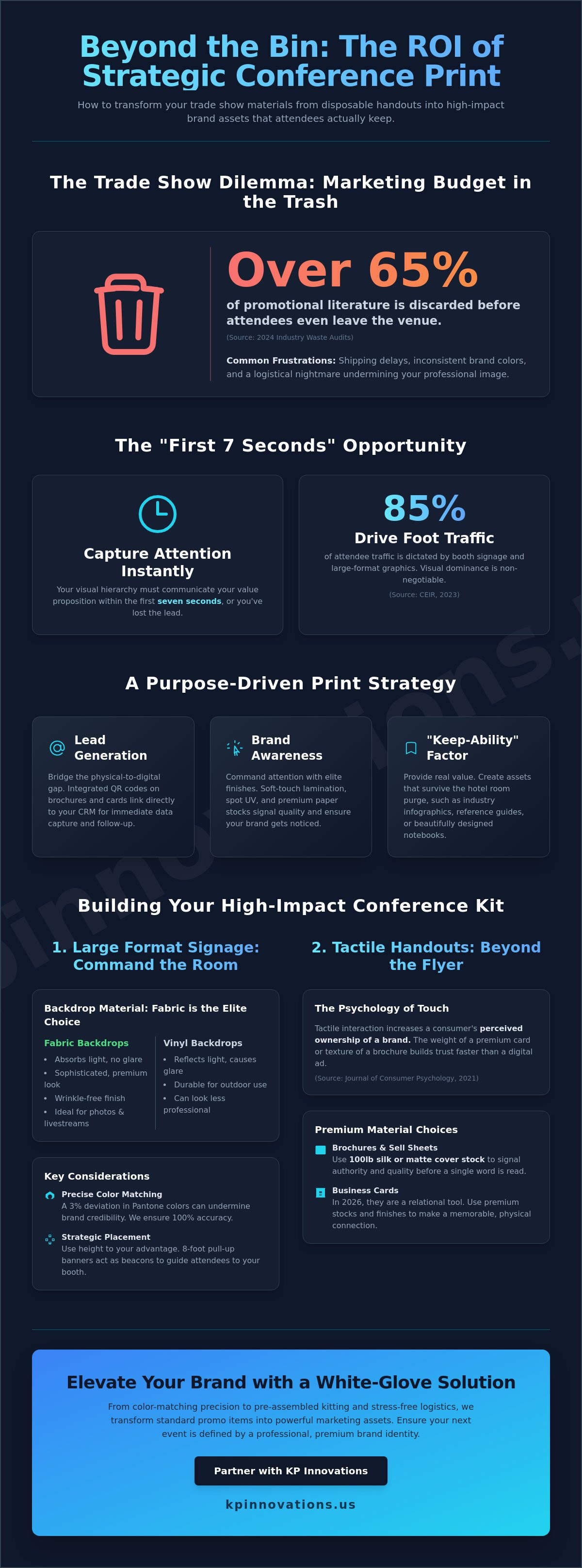 The Strategic Guide to Branded Print Materials for Conferences in 2026