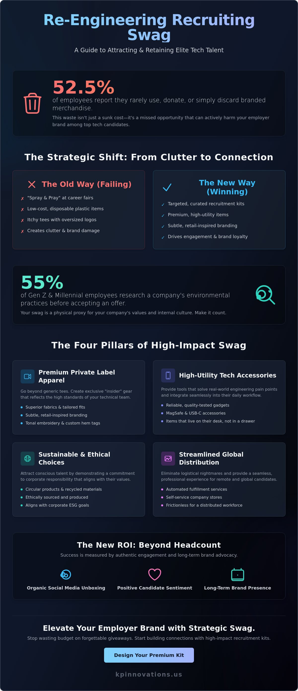 Tech Recruiting Swag Ideas for 2026: The Strategic Talent Guide