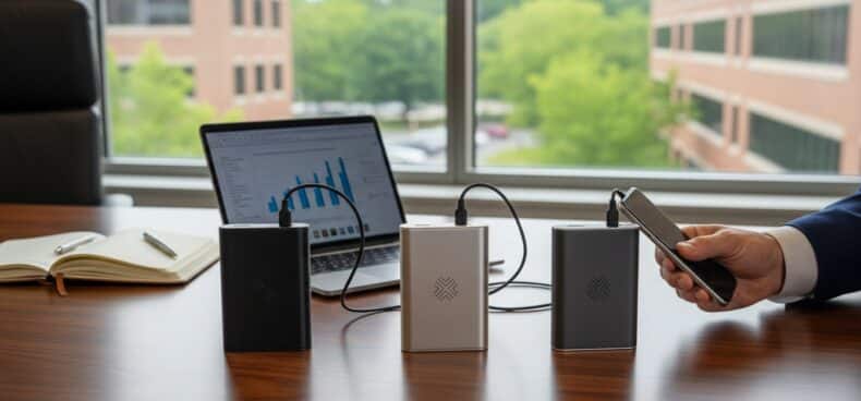 Custom Portable Chargers with Logo: The Strategic Guide to Premium Tech Swag