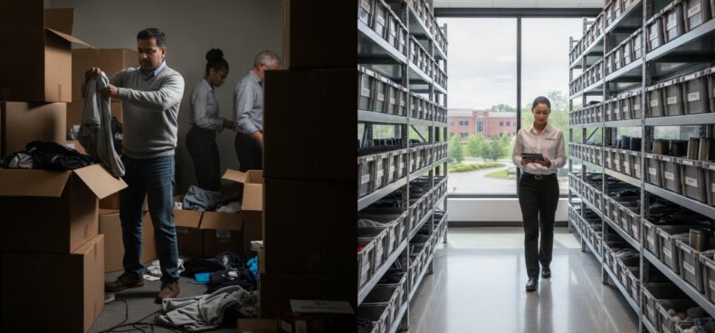 Swag Closet Management Services: From Storage Chaos to Brand Strategy