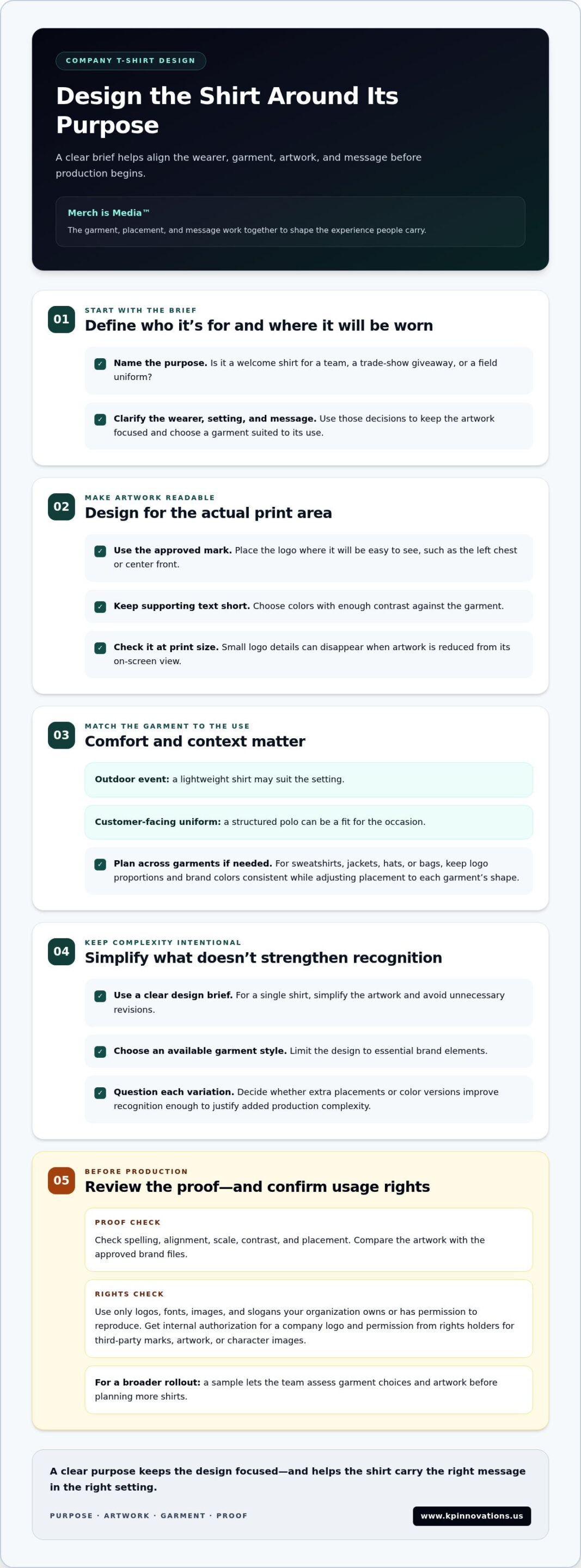 Custom Company T-Shirt Design for Businesses and Groups